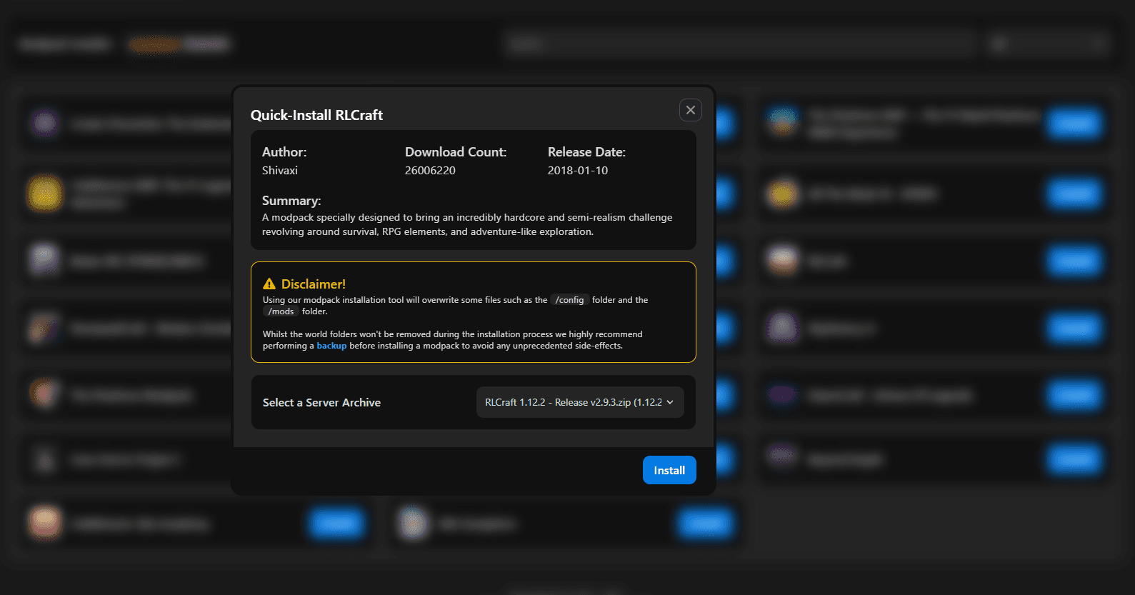 WitherPanel Modpack Suite - Thumbnail 2